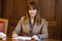 9 April 2014 Aleksandra Djurovic, head of the National Assembly’s standing delegation to PACE